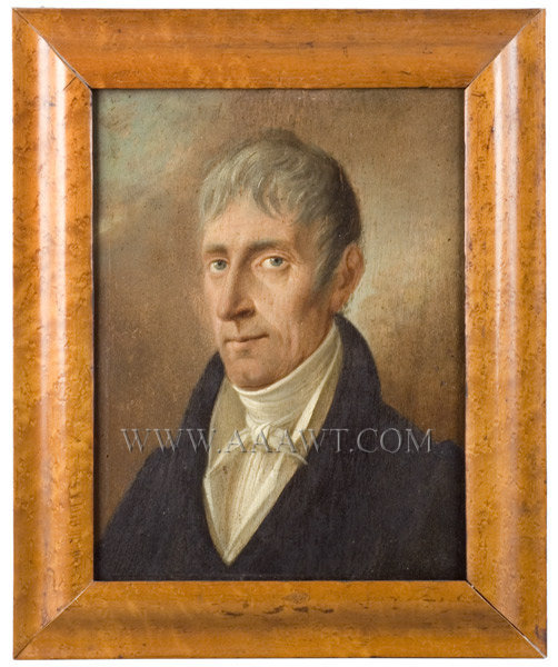 Portrait, Handsome Gentleman
Anonymous
Circa 1830's, entire view